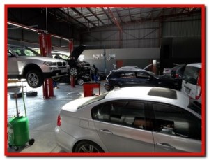 GP Motor Works Inside The Workshop