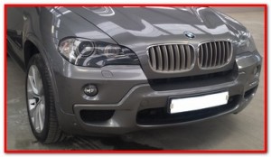 BMW X5 front bumper repair - GP Motor Works