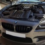 BMW M6 - air pipes broken, misfire diagnosis engine2
