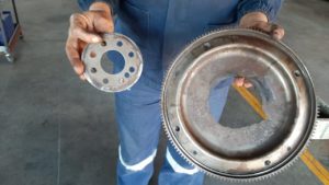 Mercedes C200 AMG - flexplate broken