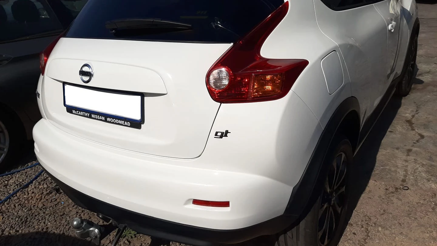 Nissan Juke Hatch & Bumper Repair — Nissan Juke final inspection