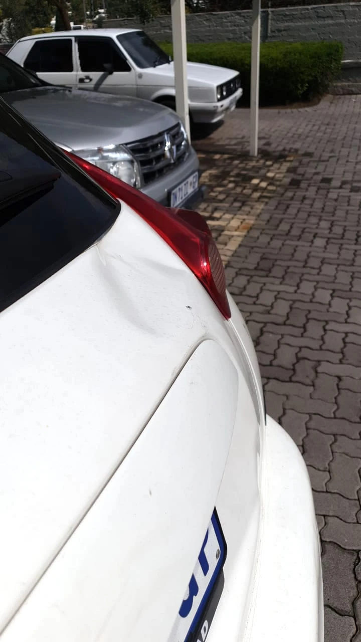 Nissan Juke Hatch & Bumper Repair — Nissan Juke hatch damage