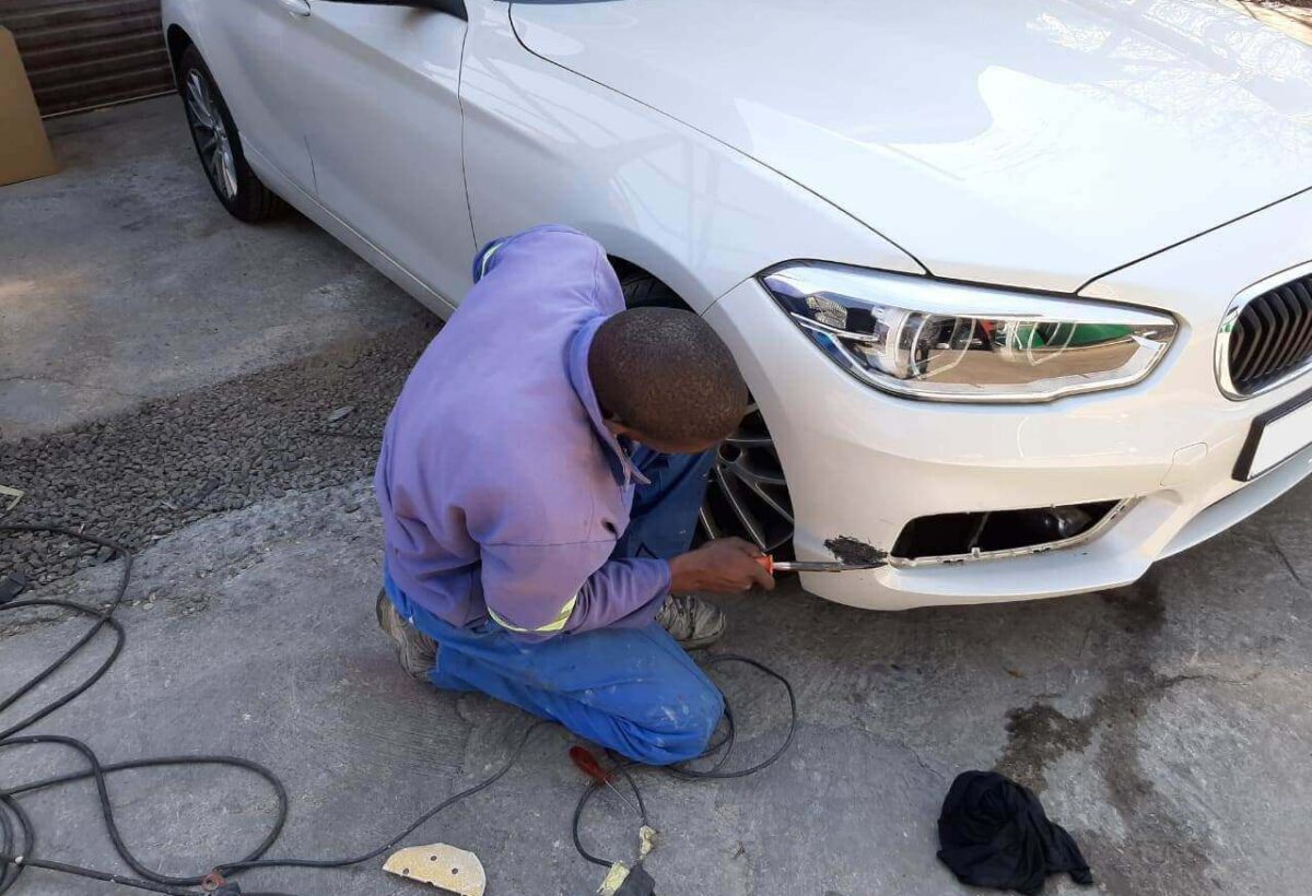 BMW Front Bumper Repair