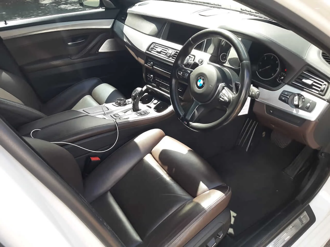 BMW 535d F10 2015 — Sold — BMW 535d F10 2015 interior view