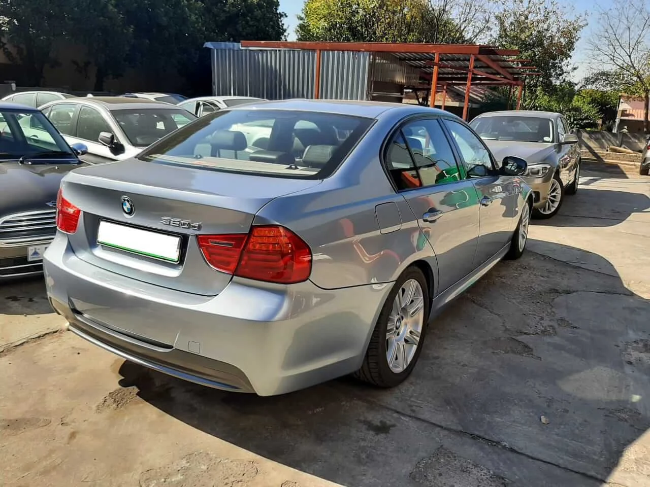 BMW 320d E90 2011 — Sold — BMW E90 320d rear side view