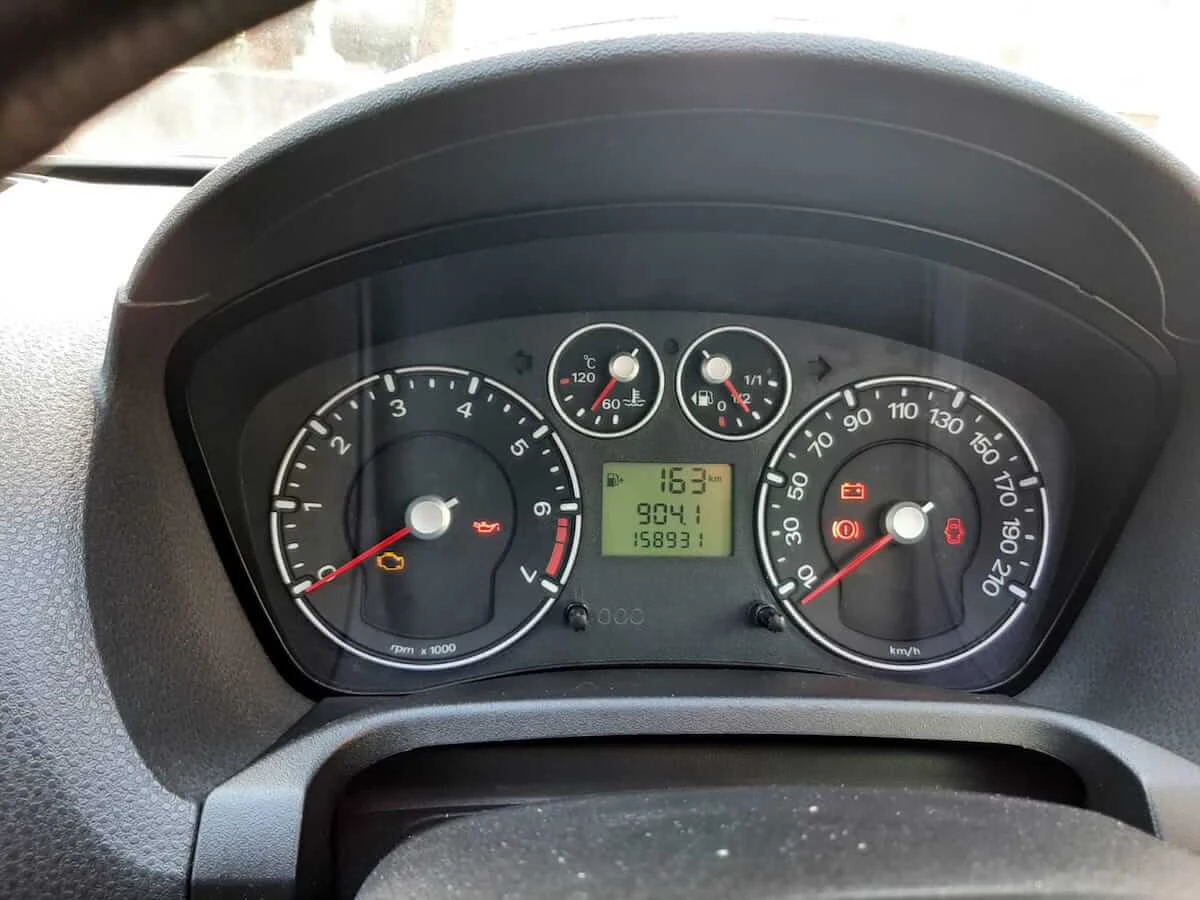 Ford Fiesta 1.6 2006 — Sold — Ford Fiesta 2006 odometer