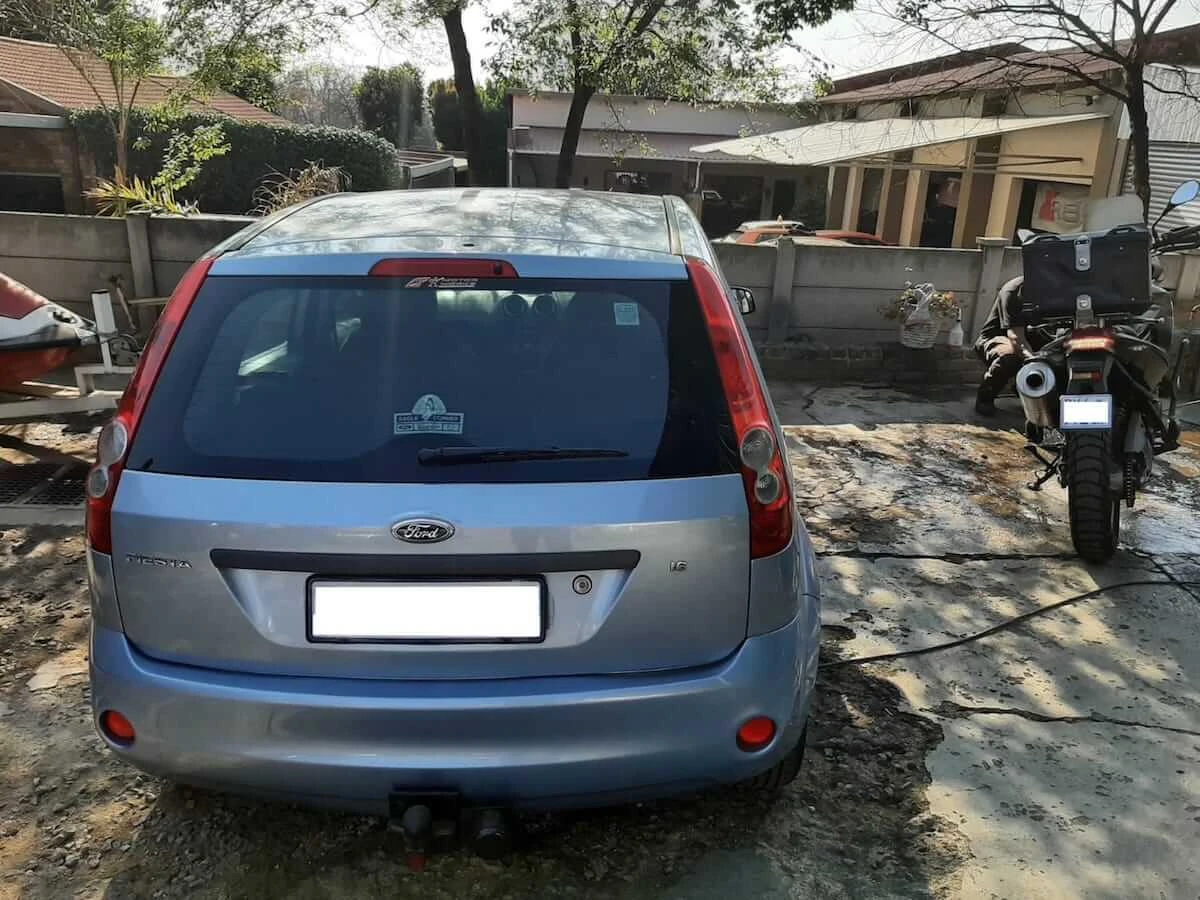 Ford Fiesta 1.6 2006 — Sold — Ford Fiesta 2006 rear view