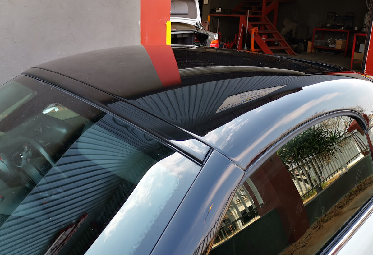 MINI Cooper S Coupe Roof Respray and Brakes Fitment