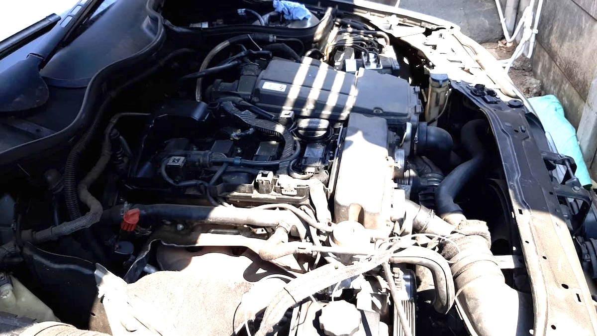 Mercedes-Benz C180 Kompressor — Sold — Mercedes Benz C180 Kompressor for sale engine bay
