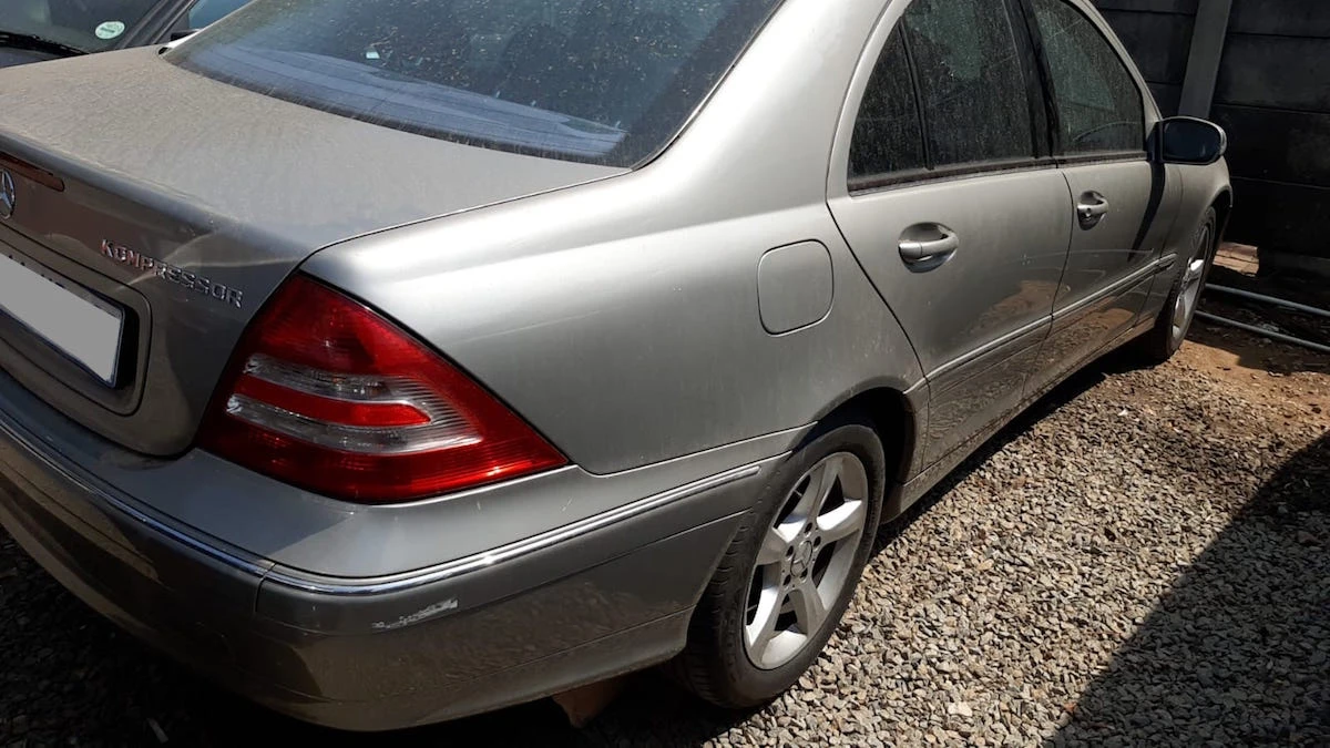 Mercedes-Benz C180 Kompressor — Sold — Mercedes Benz C180 Kompressor for sale rear angle
