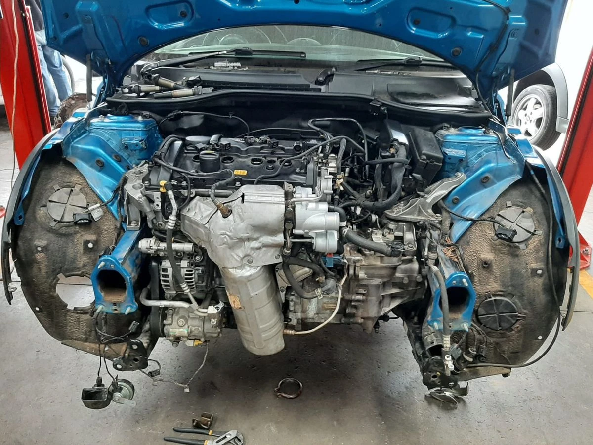 MINI Cooper S R56 Engine Replacement & Clutch & Turbo Recon — Mini Cooper S R56 second hand engine installed