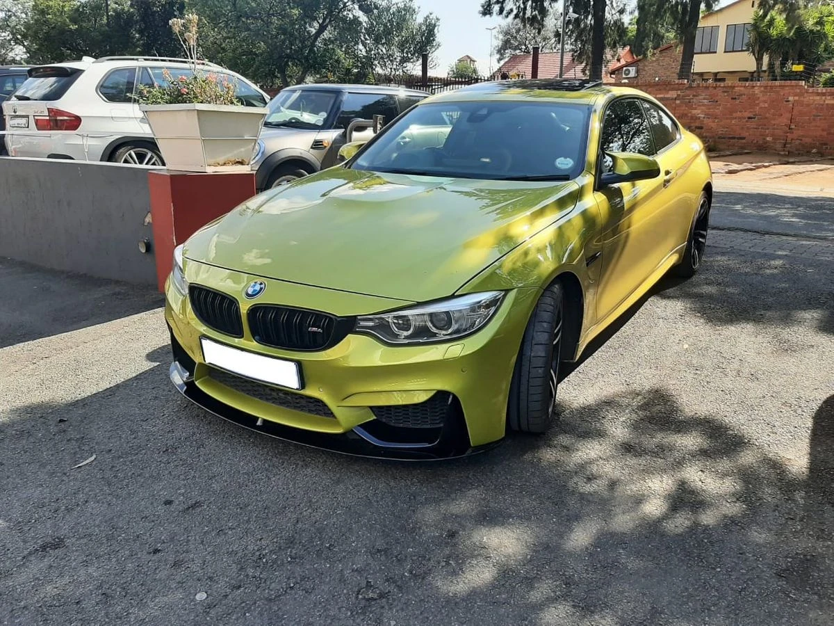 BMW M4 Chassis Fault Diagnosis — BMW M4 4 series chassis fault front
