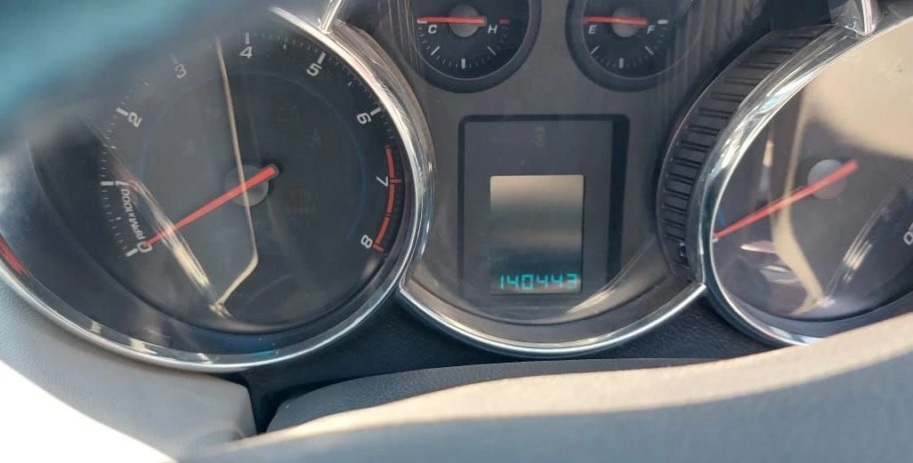Chevrolet Cruze LT 2012 — Sold — Chevrolet Cruze LT for sale odometer