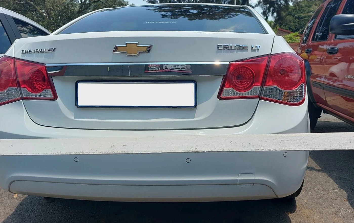 Chevrolet Cruze LT 2012 — Sold — Chevrolet Cruze LT for sale rear