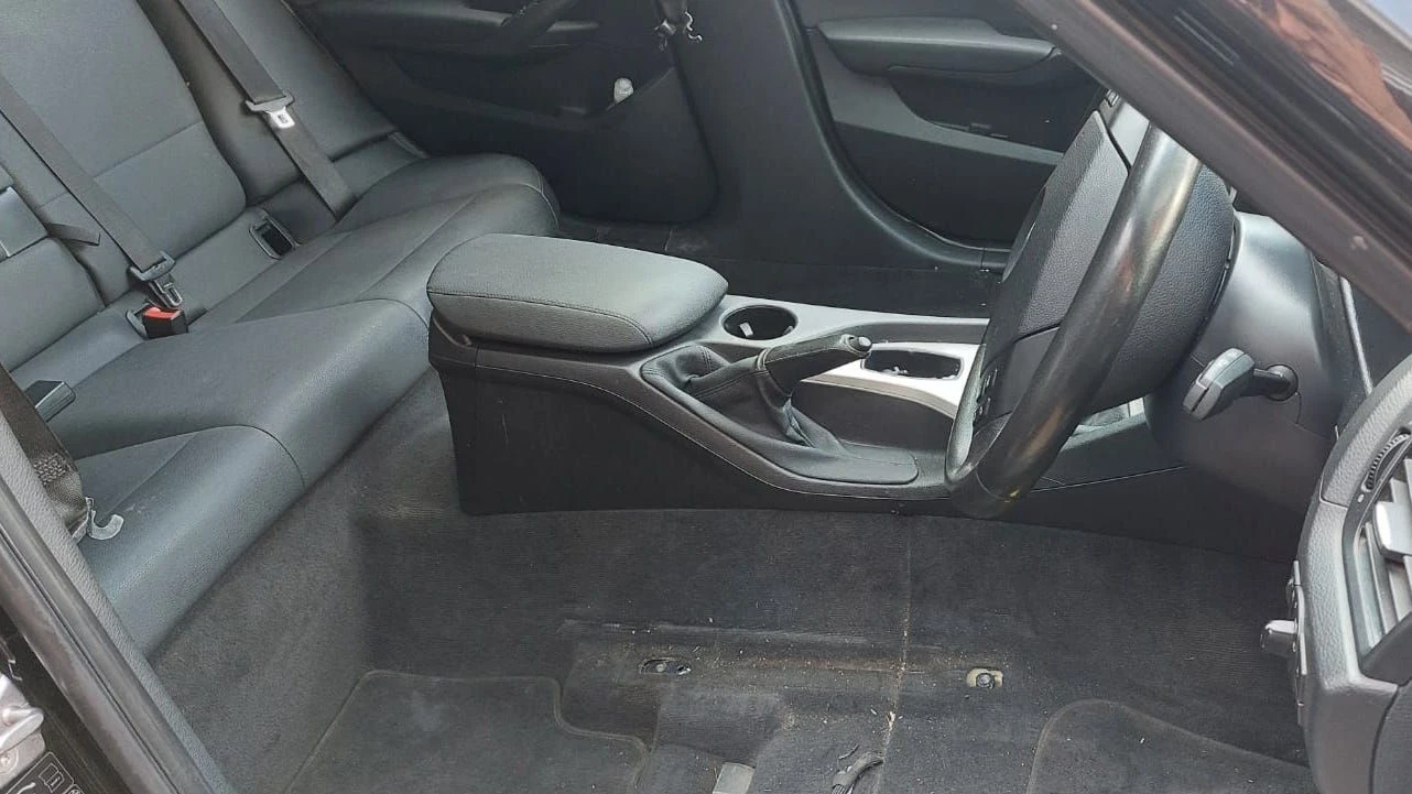 BMW X1 Interior, Body & Mechanical Restoration — BMW X1 e84 damaged front seats removed for re upholstery
