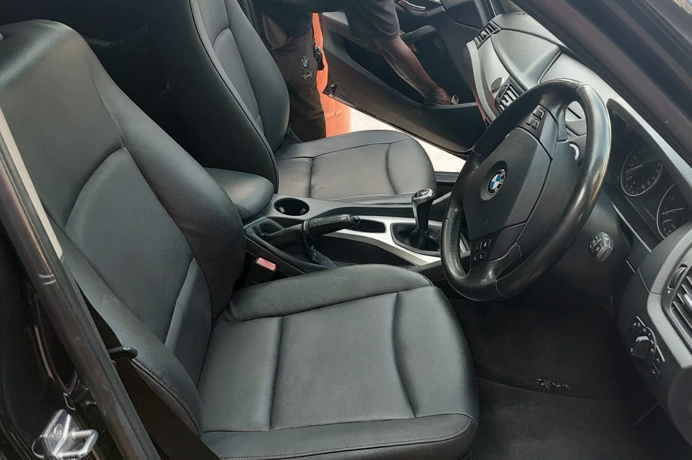 BMW X1 Interior, Body & Mechanical Restoration — BMW X1 e84 re upholstered fron seats installed