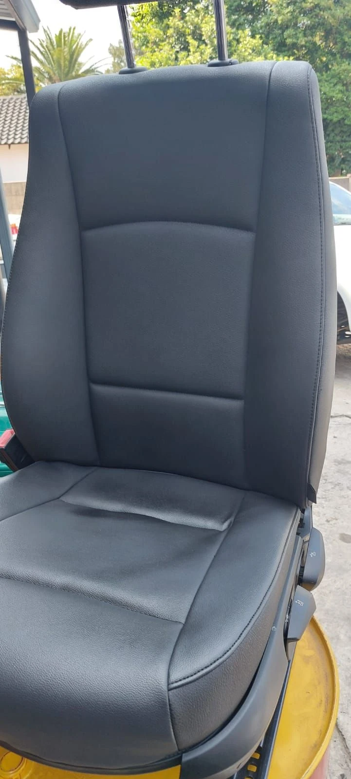 BMW X1 Interior, Body & Mechanical Restoration — BMW X1 e84 re upholstered front seat