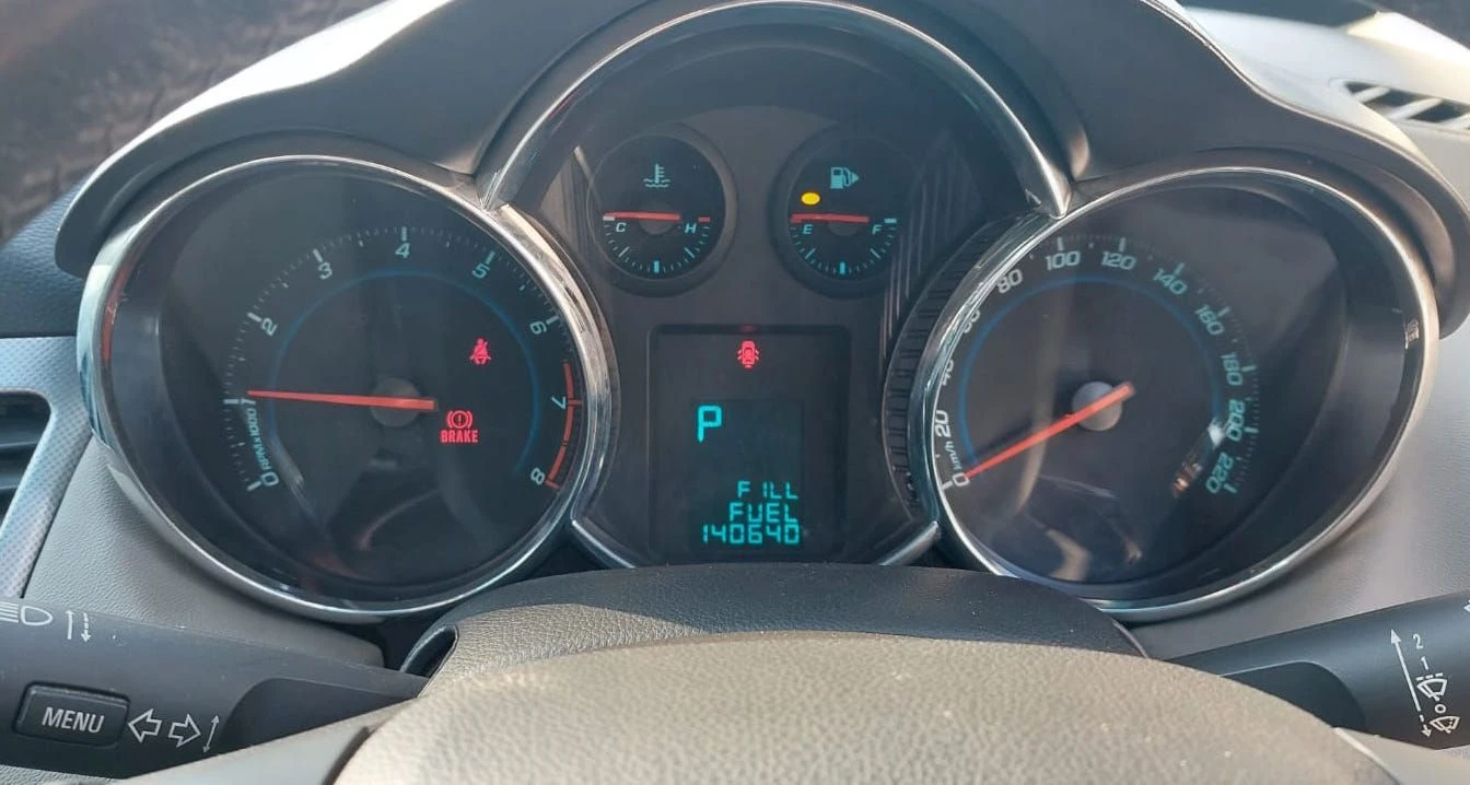Chevrolet Cruze 1.8 LT 2012 — Sold — Chevrolet Cruze 1.8LT 2012 For Sale odometer