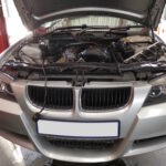 BMW M325i with no power, fault with intake and exhaust vanos and cylider head in for repair at GP Motor Works