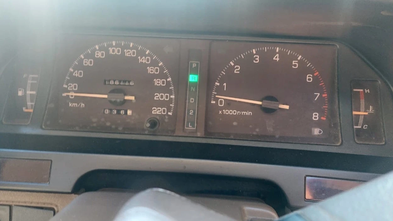 Toyota Cressida 2.4GL — Sold — Toyota Cressida 2.4 GL for sale odometer
