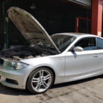 BMW 135i - water pump and thermostat repairs at GP Motor Works