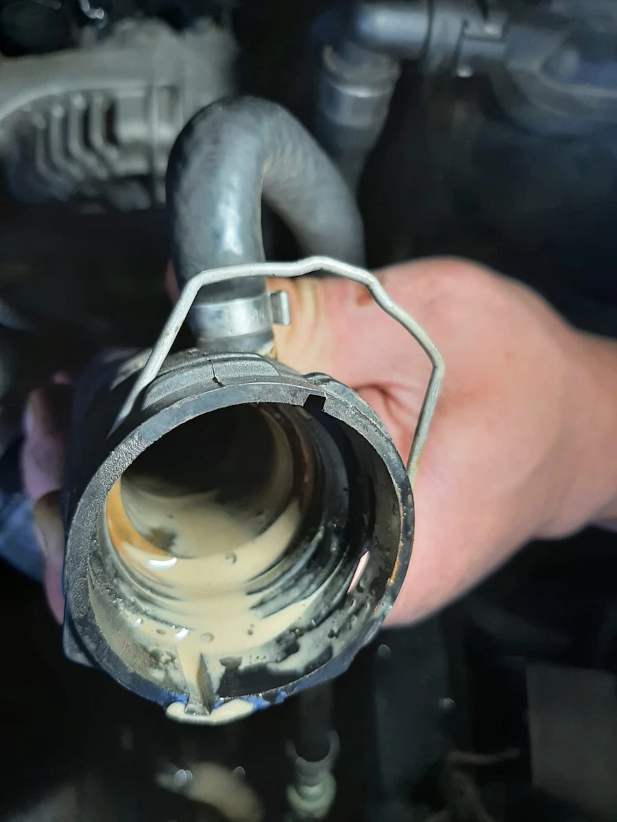 Oil and Coolant Leaks: Why Early Diagnosis Matters — Mini Cooper S R56 oil and water mixed engine overheated
