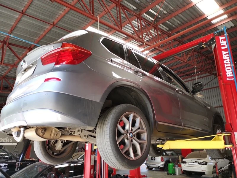 BMW X3 Steering Rack Problem — BMW X3 steering rack knock