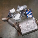BMW X5 M5.0d F15 brand new Diesel Particulate Filter (DPF) with the associated parts