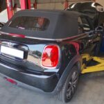 Mini Cooper cracked exhaust vanos and camshaft issues in for repair at GP Motor Works