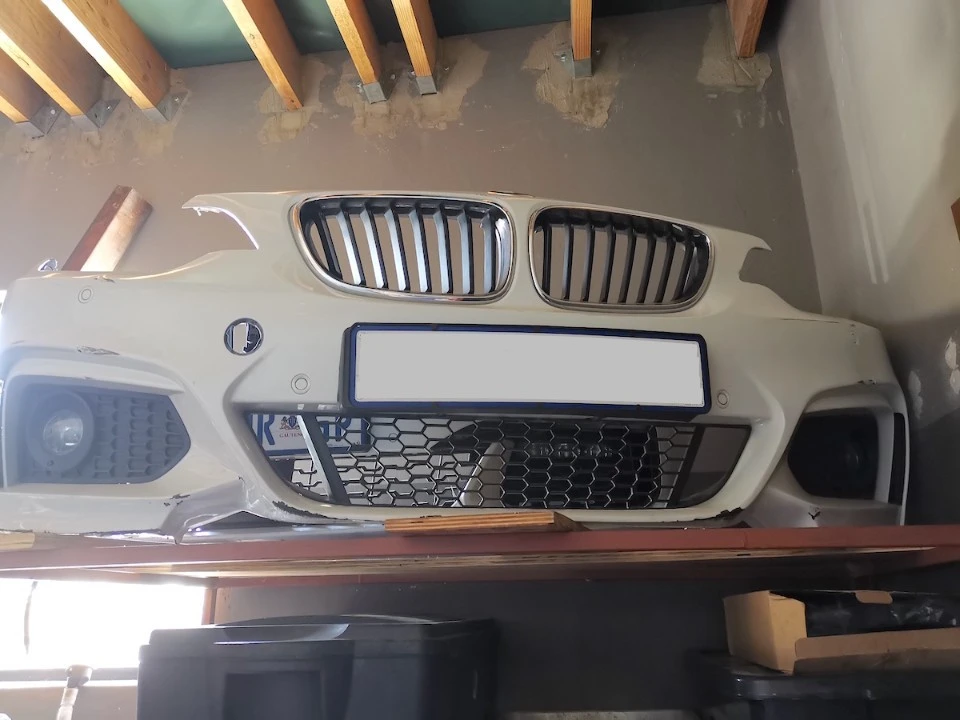 BMW 228i With Intermittent Misfire — BMW 228i collapsed pistons front bumper 1
